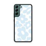Custom Printed Tpu Cases - Samsung Galaxy S22 Plus 5G & 39 Blue Flower& 39 By