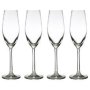 Casa Domani Chiara 4PC Flute Glasses 210ML