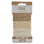 Natural Jute Twine 3 Piece 1M Each