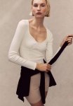Corset-style Top - Cream
