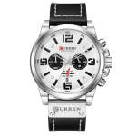 Curren 8314 Chronograph - White