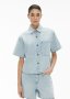 Stitch Detail Denim Shirt