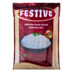 Festive Medium Grain White Parboiled Rice 2KG