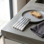 6-PIECE Stainless Steel Butter Spreader Knife Set