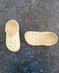 Crocs White Shoes Size 1 Adult