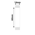 NB400 - - B18 N1 - 14X60MM - 110 White Labels