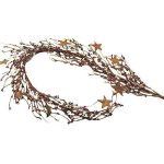 Cwi Country Mix Garland - 40 Inch - Artificial Garland For Mantle Arch Table And Entryway