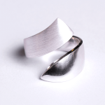Bold Nicoleze 925 Sterling Silver Ring - 56 Silver