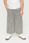 PoP Candy Striped Pants-black & White