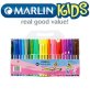 Kids Fibre Tip Pens 24 Retail Packaging No Warranty