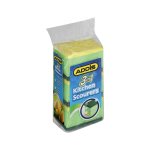 Addis 3 In 1 Kitchen Scourers 3 Pack