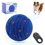 Voxget Smart Interactive Dog Toy Ball Upgrade Automatic 3 Modes Moving Ball With Remote Control For Medium Large Dogs Rechargeab