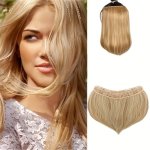 Short Hair Extensions For Thin Hair Clip In Synthetic Hair Pieces Add Hair Volume Invisible Silky Straight Frontal Side Bangs Ha