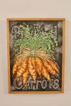 Carrot Blackboard Sign 61X46CM