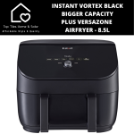 Instant Vortex Black Bigger Capacity Plus Versazone Airfryer - 8.5L