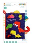 Sensory Snuggables – Dino Fun Crinkle Book