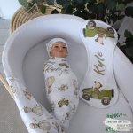 Wrap Set Swaddle Set Simple Wild Safari