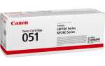 Canon Toner- Crg 051 Bk -LBP162DW MF264DW MF267DW MF269DW - Yield 1 700