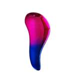S-shaped Detangler Ombre Metallic Brush in Blue Pink