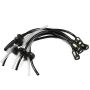5PCS Fuel Hose Pipe Kit For 4 Stroke Trimmer Brushcutter Lawnmower