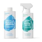 Natural Anti-allergen Mitefree Pack 1 X Mitefree Family Allergen Buster Spray 500ML And 1 X Natural Anti-bacterial Laundry Addit