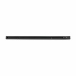 Glide Aluminium Track Lighting System In Black - 2 Meter