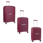 CELLINI Sonic 3 Piece Set Burgundy