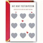 Funny Scratch-off Birthday & Valentine's Day Card For Him/her - Cheeky Dating Surprise No Battery Required