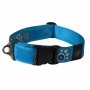 Rogz Fancy Dress Extra Extra Large 40MM Special Agent Dog Collar Turquoise Paw Design Waggs Pet Shop