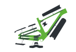 Syncros Spark Carbon Frame Protection Kit- Matt