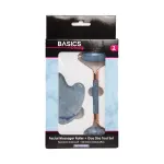 Basics Beauty Facial Massage Roller Set Quatz 2PCS - Blue Aventurine