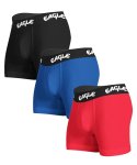 Mens Eagle 3 Pack Cotton Trunks - 6XL Assorted