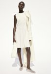 Flared-skirt Dress - Cream
