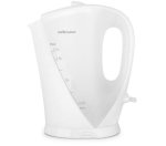 Mellerware Kettle White Cordless Plastic 1.7L 2200W Zambezi