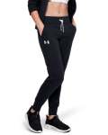 Girls' Ua Rival Joggers - BLACK-001 Ylg