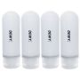 - Leakproof Silicone Travel Bottles For Toiletries 4 X 89ML Clear