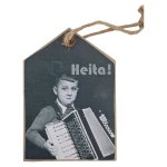 Wooden Gift Tag Heita 8.5CM