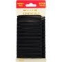 Clicks Essentials Hair Elastics Black 60 Pack