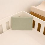 Baby Pillow Case With Inner Design: Sage Green Muslin In Stock