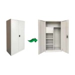 Corporate Steel Office Cabinet With Built-in Safe