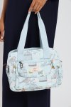 Ladies Luxury Travel Crossbody Mummy Handbag With Multiple Compartments & Wide Strap