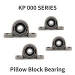 1PC Kp Bore Ball Bearing Pillow Block Mounted Support KP004 KP005 KP006 KP000 KP001 KP002 KP003 Diameter 8MM To 35MM Zinc Alloy