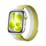 Huawei Watch Fit 5 Gps Smartwatch - Silver green Nylon