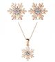 DESTINY Snow-set With Crystals From Swarovski - Rose Gold