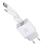 Geeko Dual USB Port Travel Charger Wuw Adaptor With USB