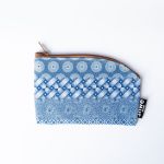 Shwe Cosmetics Bag - Blue Pattern Stripe