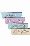 Khoki Unicorn Pencil Case 32 X 10CM 4 Assorted Designs