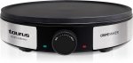 Taurus Crepe Maker Variable Temperature Control Black 30CM 1200W Pan 0.3 L Capacity