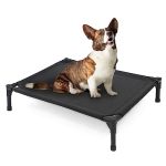 Garnpet Elevated Dog Bed For Medium Dogs Raised Dog Cot Beds Fits Up To 150 Lbs Heavy Duty Pet Cots With Durable Supportive Tesl