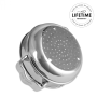 Carrol Boyes Steamer 20CM-FLOW - W: 290MM X H: 95MM X D: 208MM